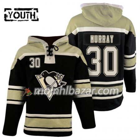 Dresovi Pittsburgh Penguins Matt Murray 30 Crna Hoodie Sawyer - Dječji